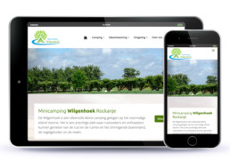 Homepage responsive Minicamping Wilgenhoek